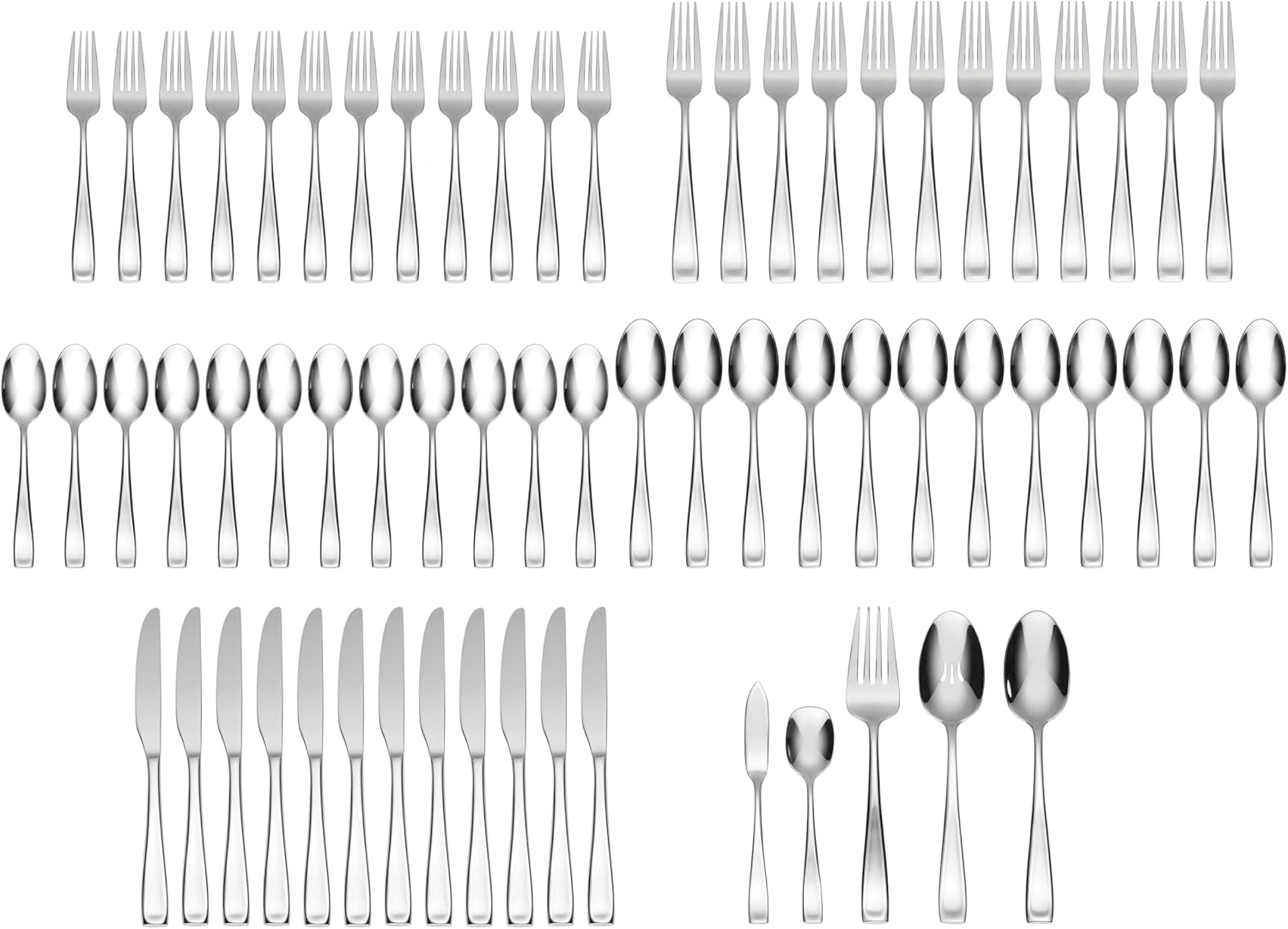 Oneida Silverware Set For 12