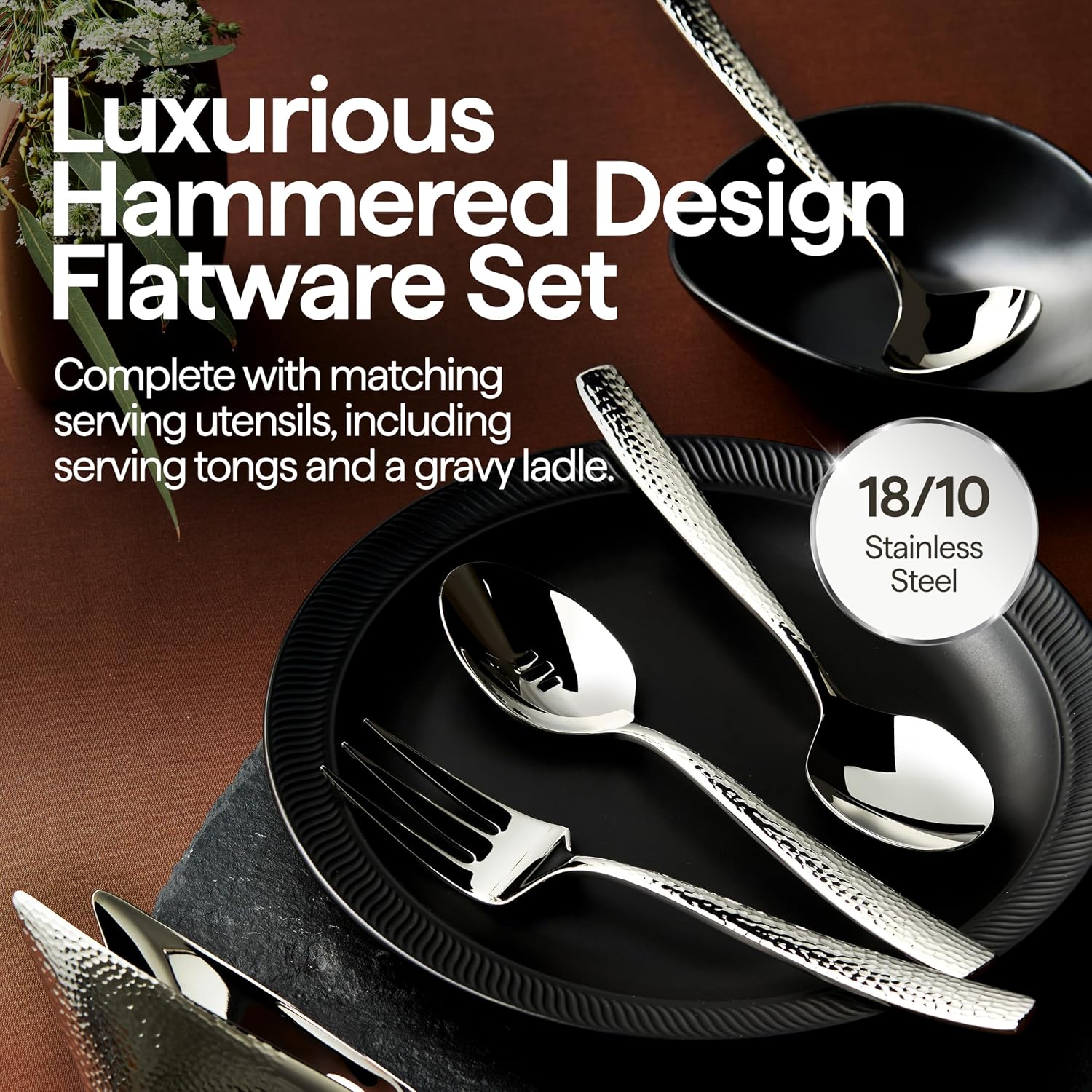 The Hammered-Finish Moment: Why Texture Is Reshaping the Italian-Inspired Table in 2025